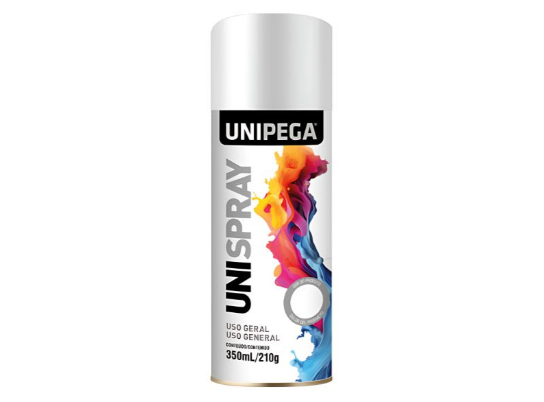 Unipega Tintaspray Ht Branco Brilhante