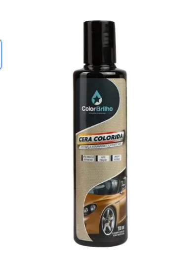 Cera Colorida Preta 200ml