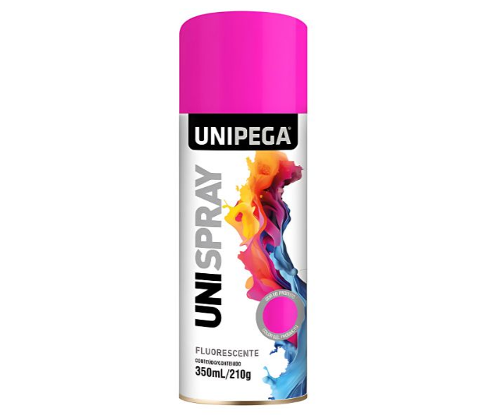 Tinta spray luminosa Pink