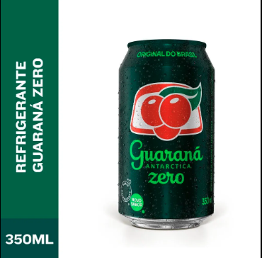 GUARANÁ ANTARTICA ZERO  350ML
