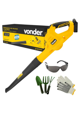 Soprador de Folhas a Bateria para Jardinagem –